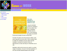Tablet Screenshot of culture-at-work.com